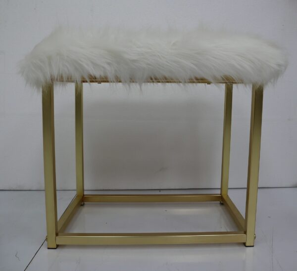 Adao Vanity Black & Brass Mirror by ACME - Image 5