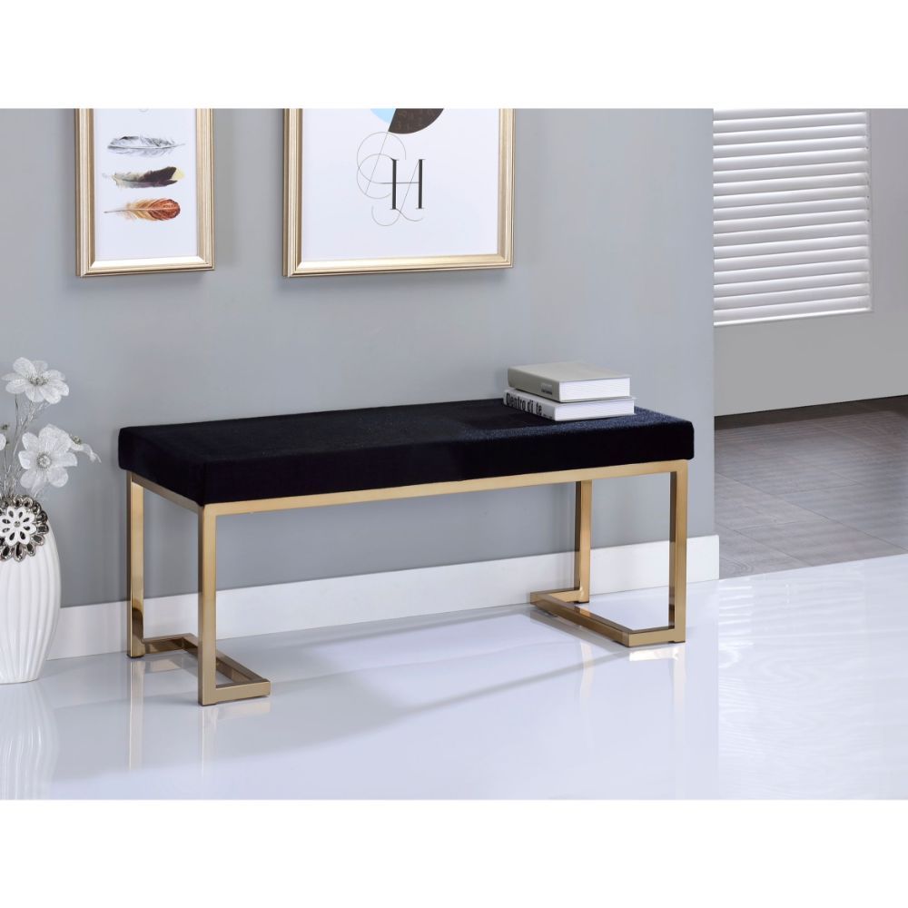 Rectangular Boice Bench By Acme | Mobilia Cleopatra 3 Rectangular Boice Bench by ACME - Image 1
