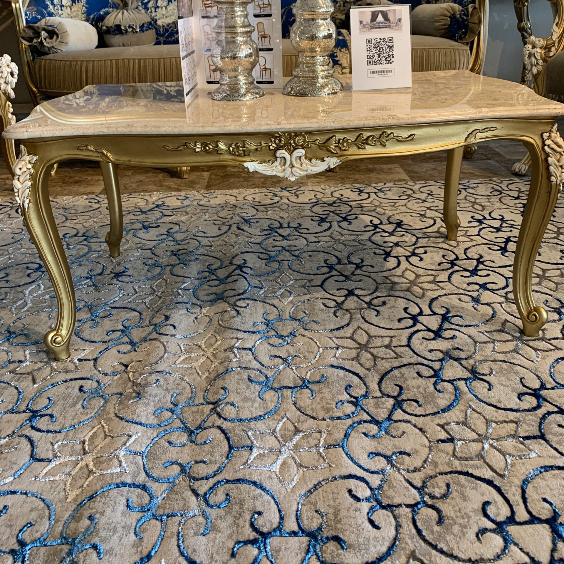Handmade Napoleon Coffee Table | Mobilia Cleopatra 3 Handmade Napoleon Coffee Table - Image 1