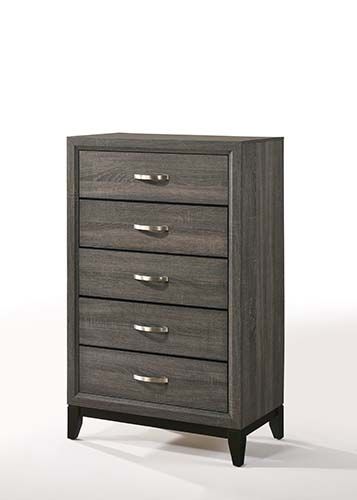 Weathered Gray Valdemar Chest 27056 By Acme | Mobilia Cleopatra 3 Weathered Gray Valdemar Chest 27056 by ACME - Image 1