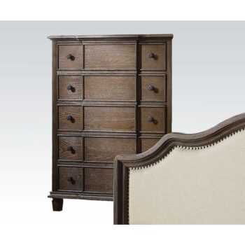 Weathered Oak Baudouin Chest 26116 by ACME