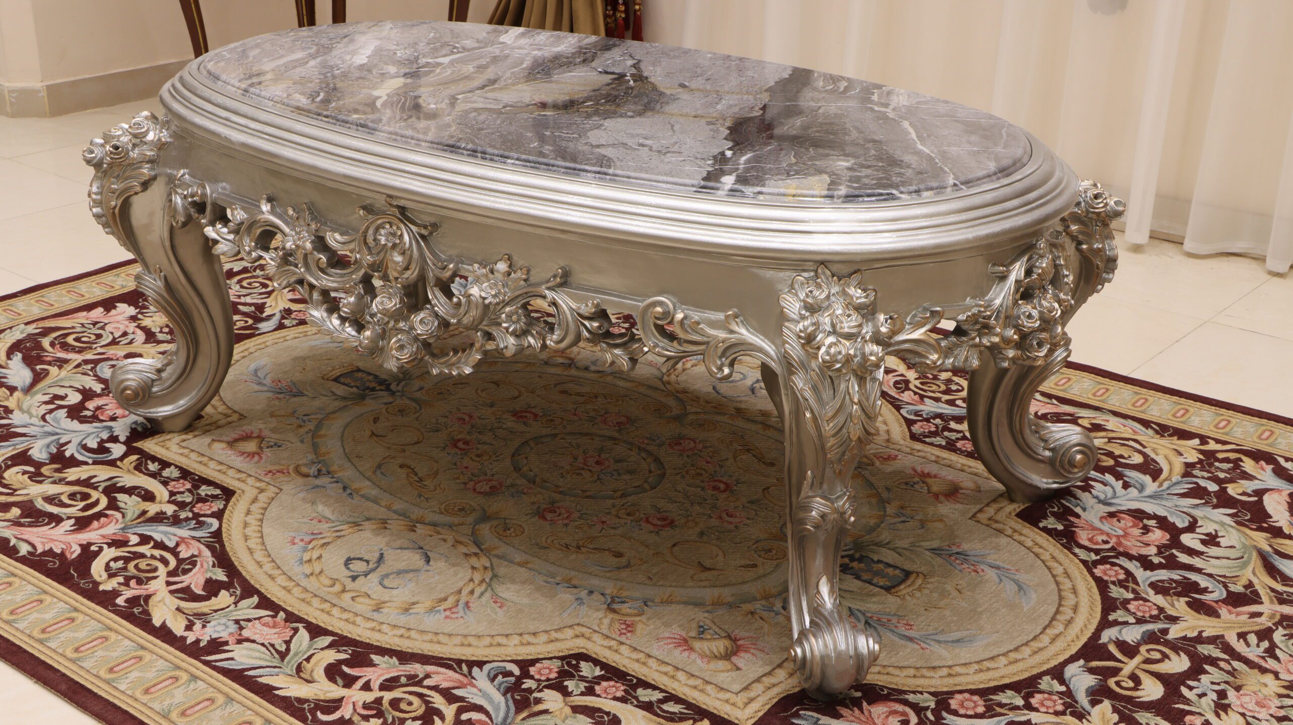 Handmade Glammed Coffee Table | Mobilia Cleopatra 3 Handmade Glammed Coffee Table - Image 1