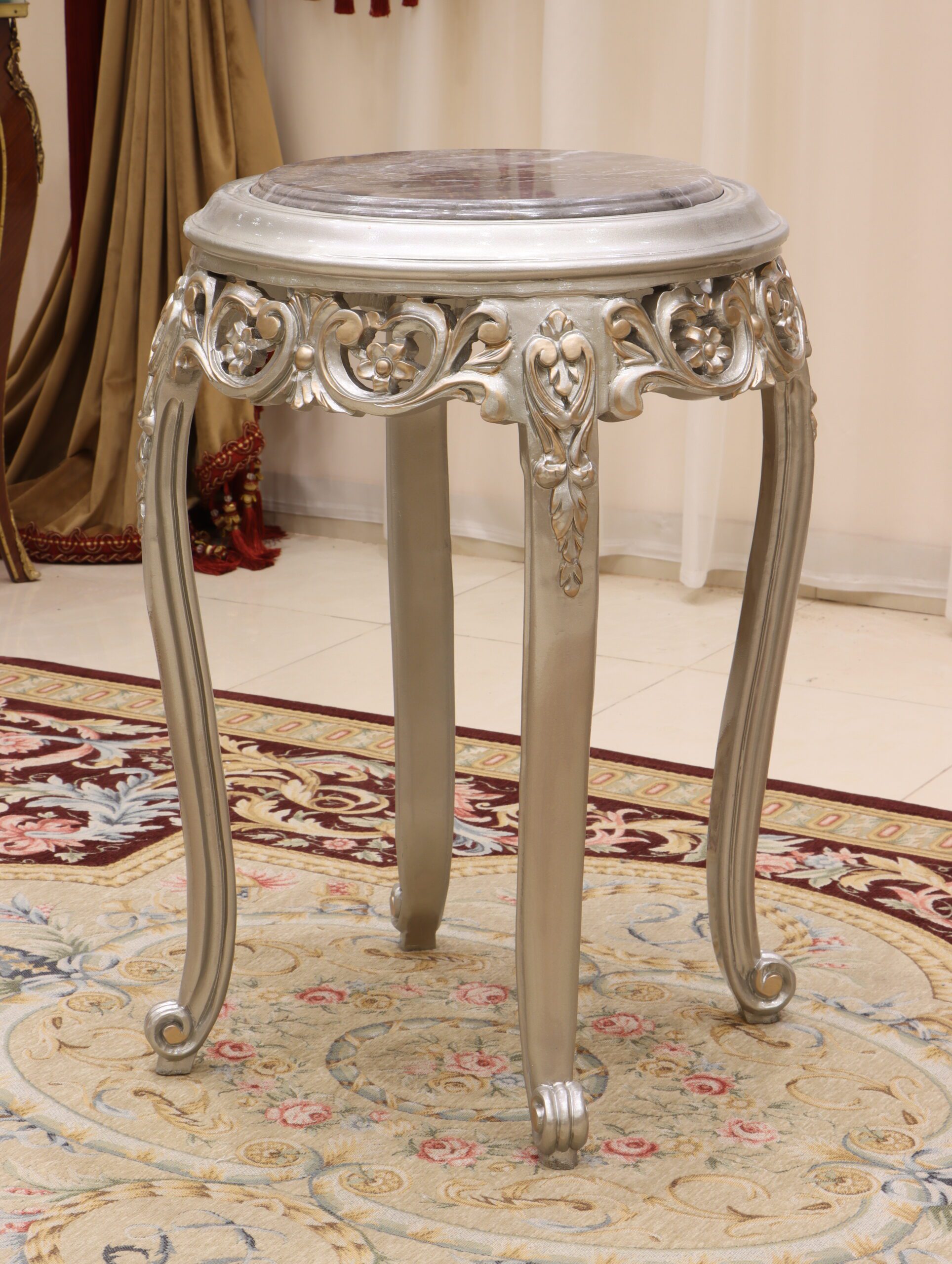 Handmade Glammed End Table | Mobilia Cleopatra 3 Handmade Glammed End Table - Image 1