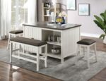 HEIDELBERG COUNTER HT. TABLE CM3498PT BY Furniture of America