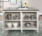 HEIDELBERG COUNTER HT. TABLE CM3498PT BY Furniture of America - Image 2