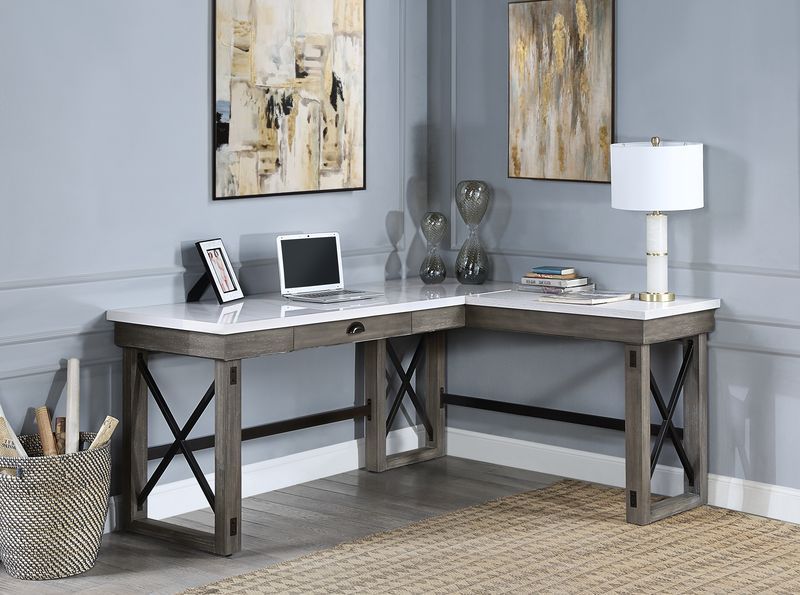 Gray Talmar Writing Desk W/Lift Top Of00056 By Acme | Mobilia Cleopatra 3 Talmar Writing Desk