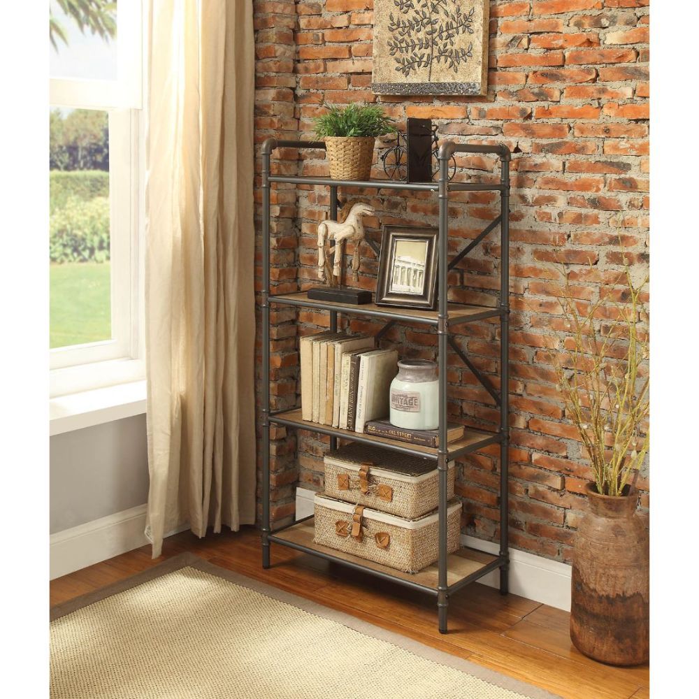 Itzel Bookshelf By Acme | Mobilia Cleopatra 3 Itzel Bookshelf by ACME - Image 1