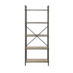 Itzel Bookshelf With 5 Wooden-Fixed Shelves by ACME - Image 3