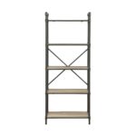 Itzel Bookshelf With 5 Wooden-Fixed Shelves by ACME - Image 5
