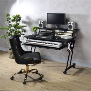 Black Suitor Music Desk by ACME