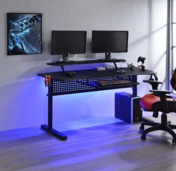 Black Vildre Gaming Table by ACME