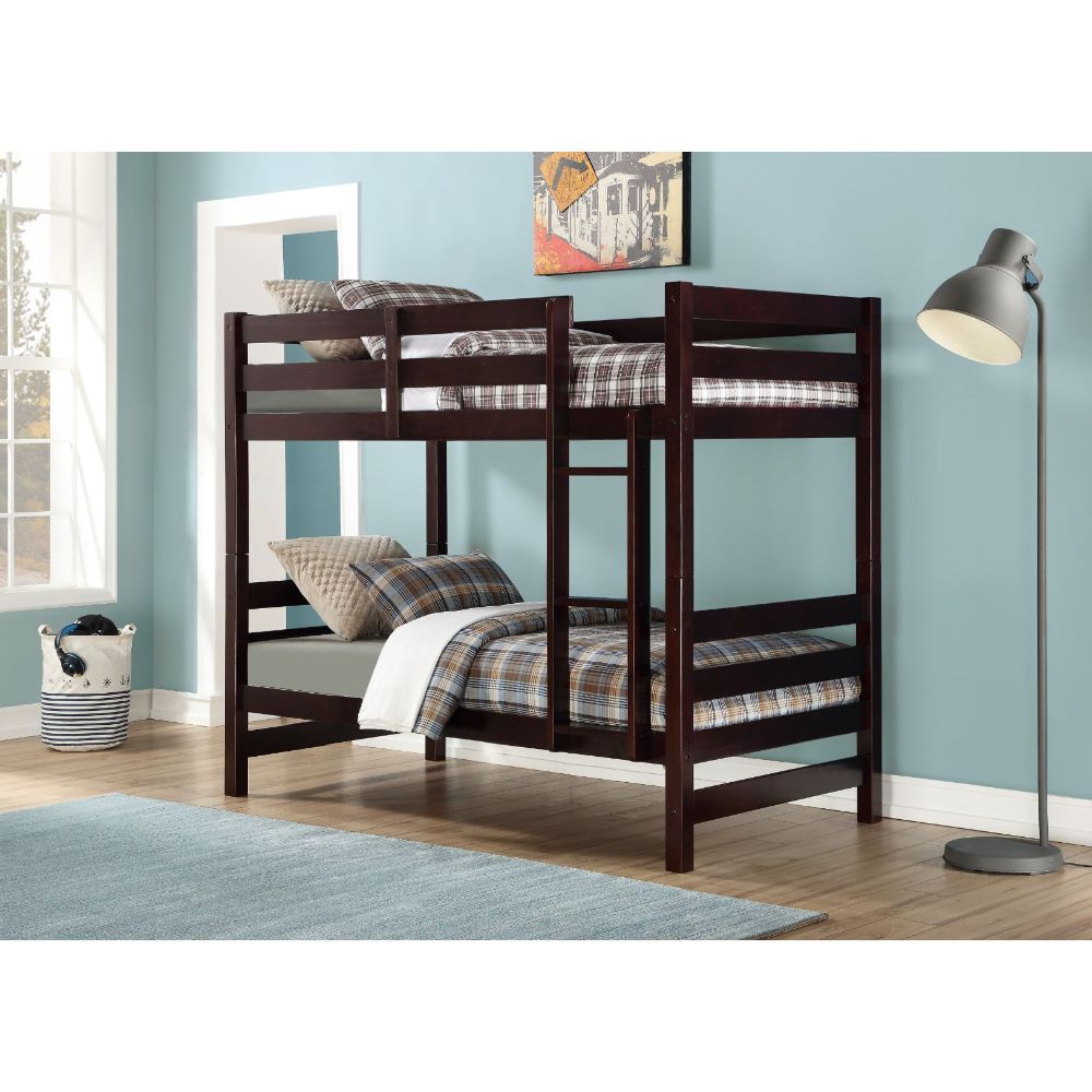 Ronnie Twin/Twin Bunk Bed By Acme | Mobilia Cleopatra 3 Ronnie Twin/Twin Bunk Bed by ACME - Image 1