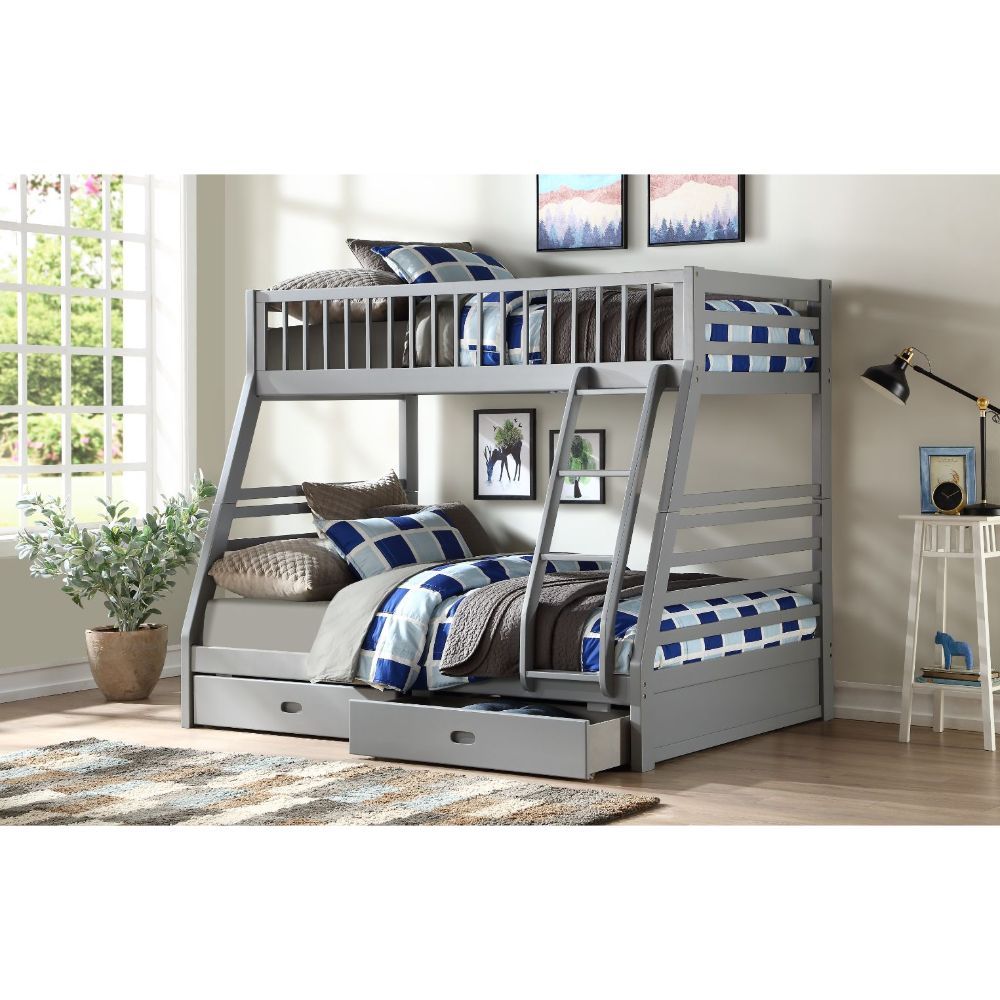 Jason Twin/Full Bunk Bed By Acme | Mobilia Cleopatra 3 Jason Twin/Full Bunk Bed by ACME - Image 1