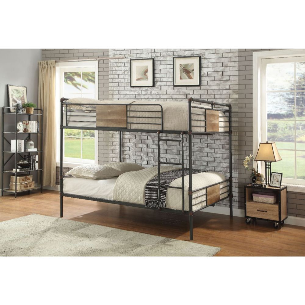 Brantley Queen/Queen Bunk Bed 37720 By Acme | Mobilia Cleopatra 3 Brantley Queen/Queen Bunk Bed 37720 by ACME - Image 1
