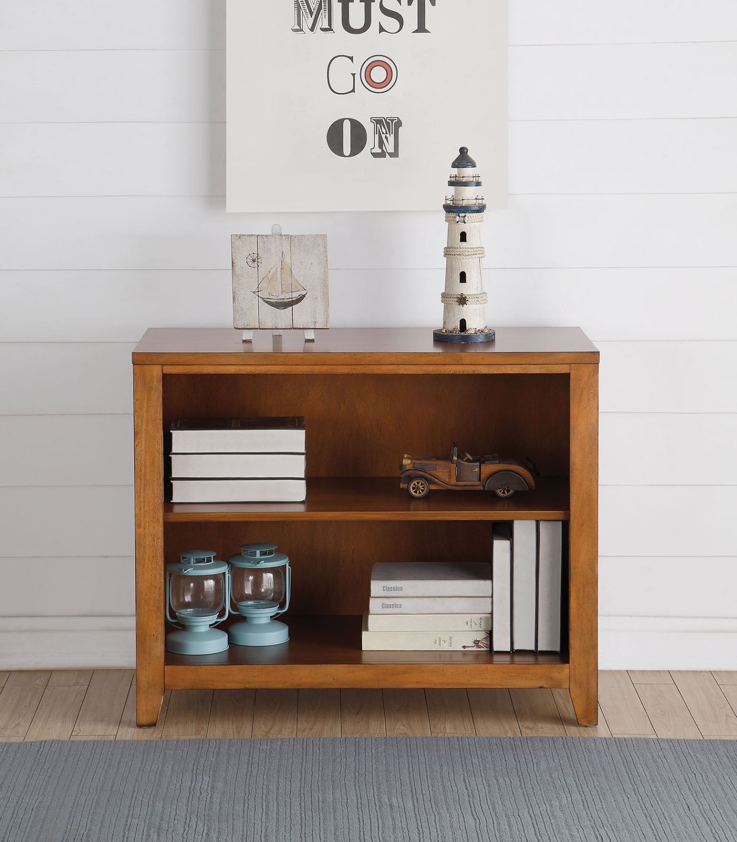 Cherry Oak Lacey Bookshelf 30563 By Acme | Mobilia Cleopatra 3 Cherry Oak Lacey Bookshelf 30563 by ACME - Image 1