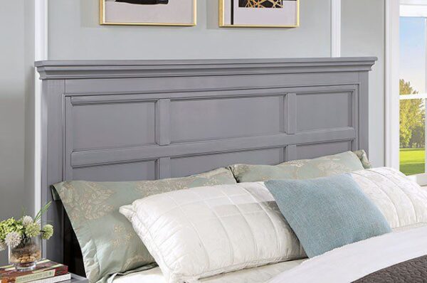 Gray Castlile Bed CM7413GY By Furniture of America - Image 3