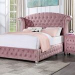Pink Zohar Bed CM7130PK By Furniture of America - Image 2