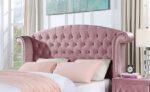 Pink Zohar Bed CM7130PK By Furniture of America - Image 3