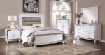 White Brachium Bed CM7977WH By Furniture of America - Image 2