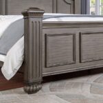 Gray SYRACUSE BED CM7129GY By Furniture of America - Image 4