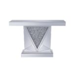 Noralie Accent Table With Triangular Shape Base by ACME - Image 3