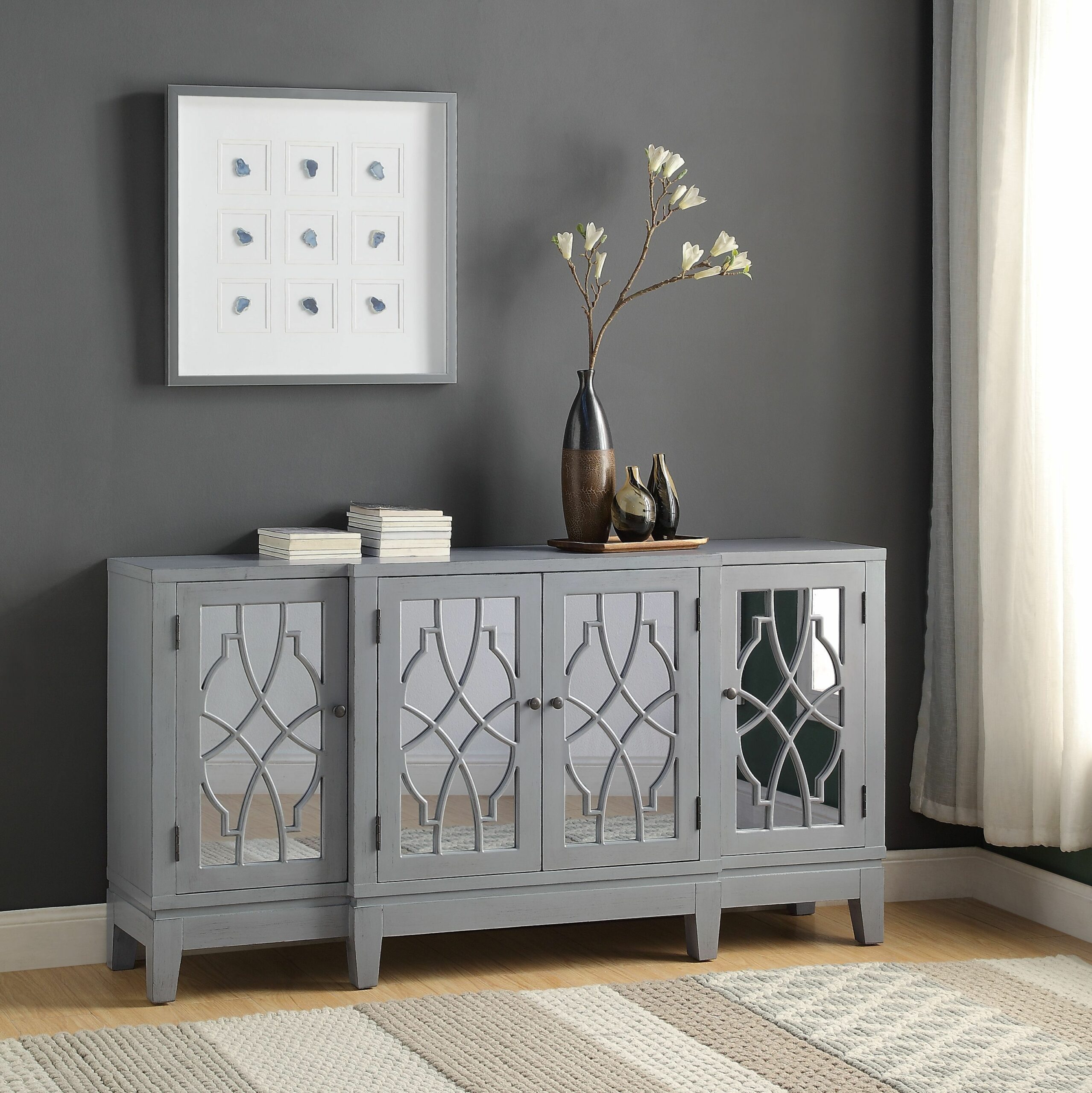 Magdi Accent Table By Acme | Mobilia Cleopatra 3 Magdi Accent Table by ACME - Image 1
