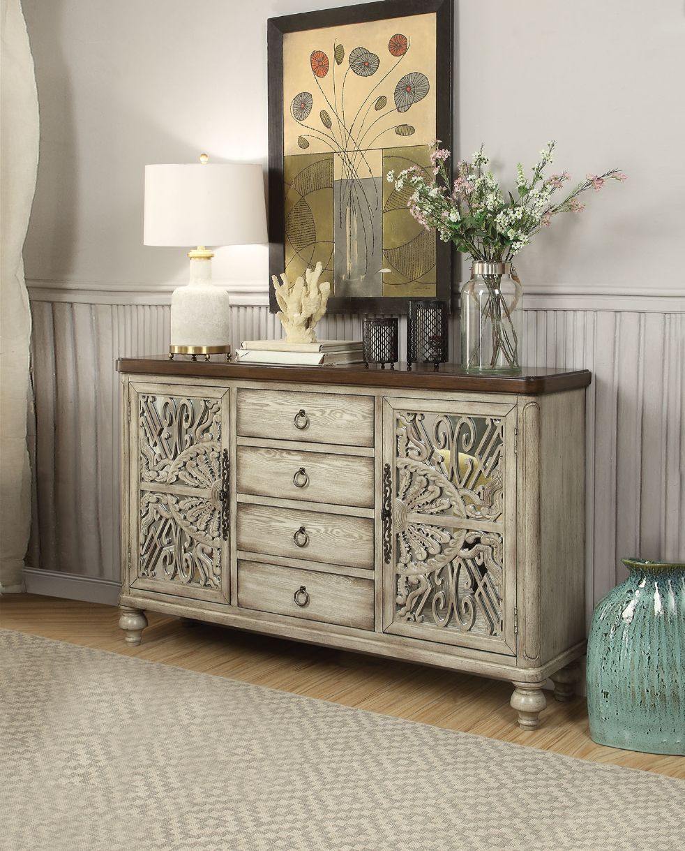 Vermont Accent Table By Acme | Mobilia Cleopatra 3 Vermont Accent Table by ACME - Image 1