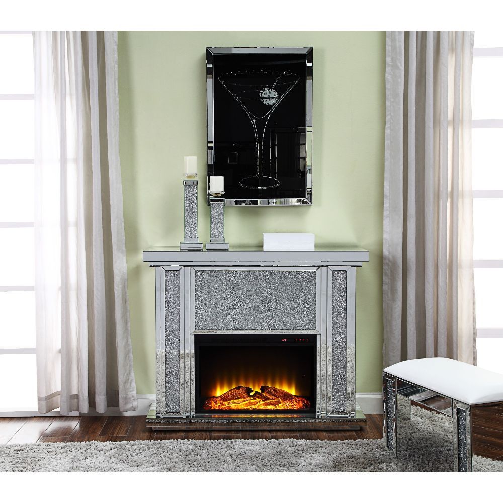 Nowles Fireplace By Acme | Mobilia Cleopatra 3 Nowles Fireplace by ACME - Image 1