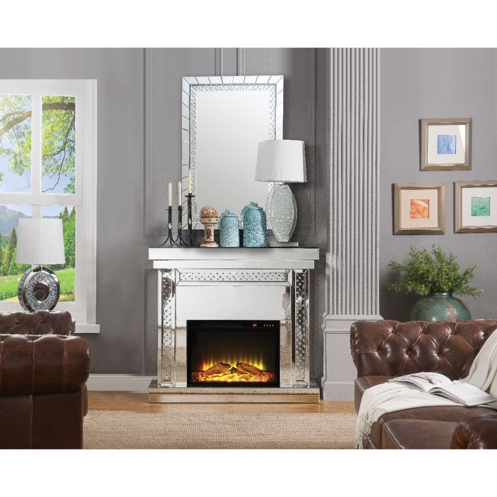 Nysa Fireplace By Acme | Mobilia Cleopatra 3 Nysa Fireplace by ACME - Image 1