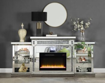 Noralie Fireplace With Bluetooth  by ACME