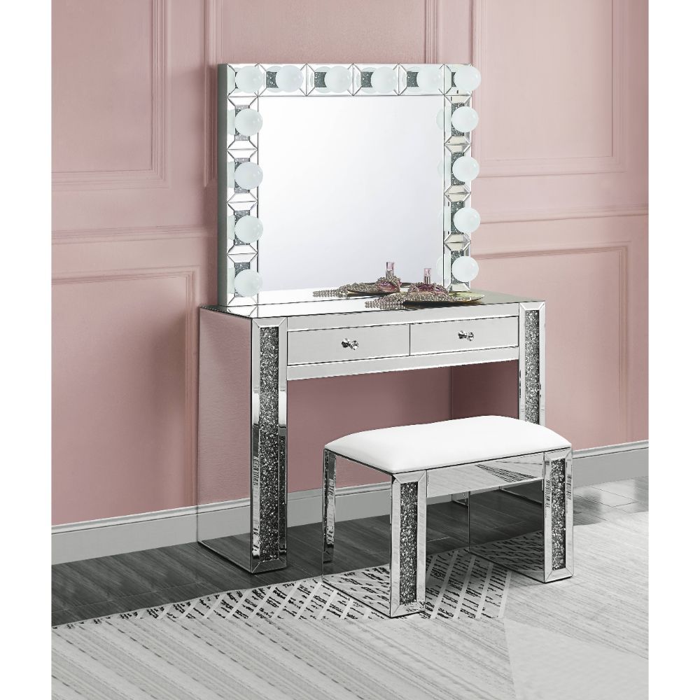 Rectangular Noralie Wall Decor With Light By Acme | Mobilia Cleopatra 3 Rectangular Noralie Wall Decor With Light by ACME - Image 1