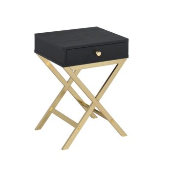Black Coleen Accent Table 82296 by ACME