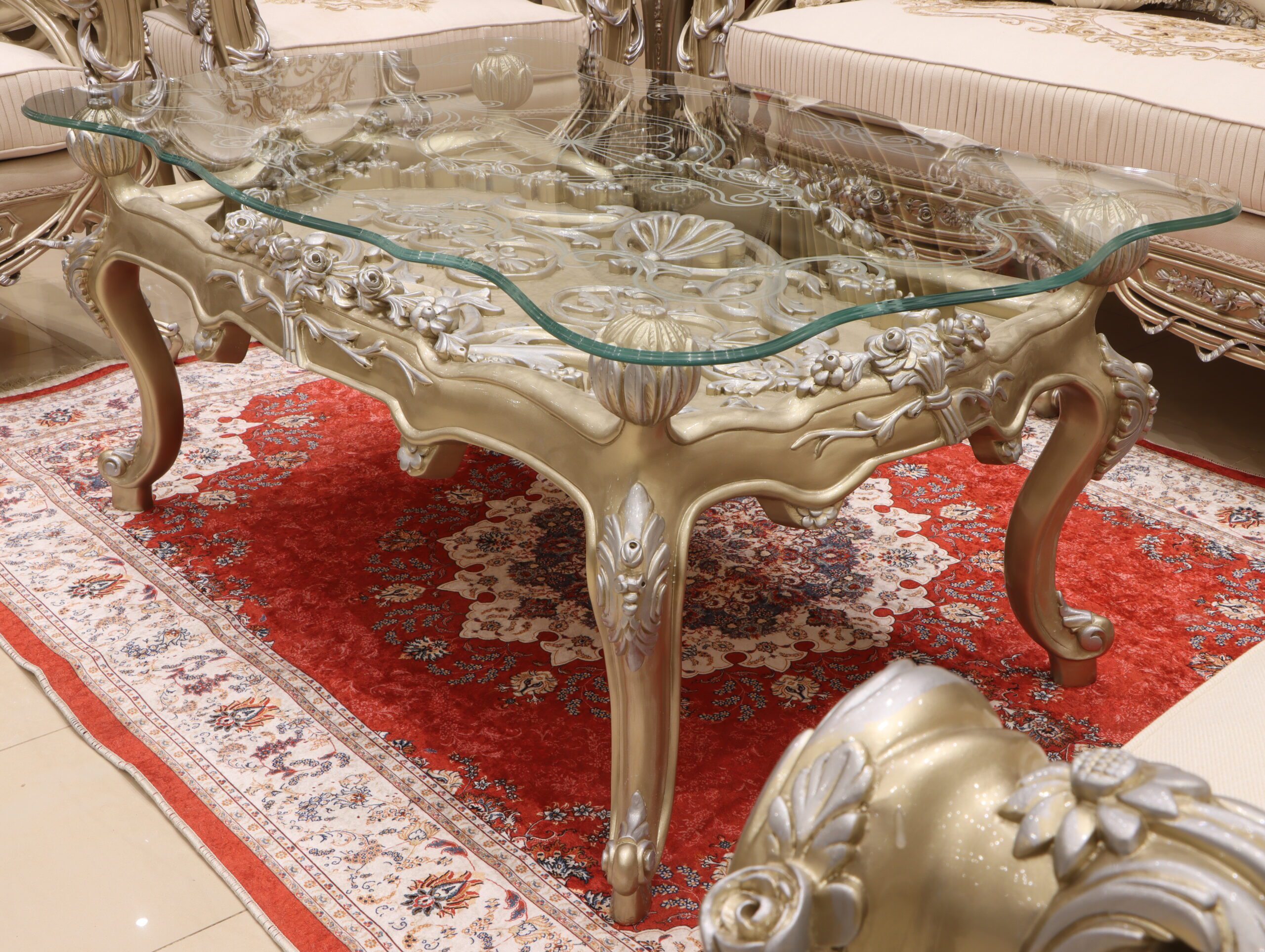 Handmade Liza Coffee Table | Mobilia Cleopatra 3 Handmade Liza Coffee Table - Image 1
