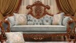 Handmade Zayn Mint Green Sofa