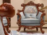 Handmade Zayn Mint Green Chair