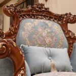 Handmade Zayn Mint Green Chair - Image 2