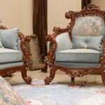 Handmade Zayn Mint Green Chair - Image 4