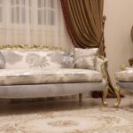Handmade Meta Silver Sofa - Image 2