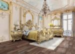 Cabriole Gold Mirror by ACME - Image 2