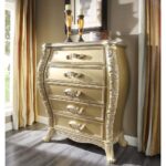 Cabriole Gold Chest by ACME