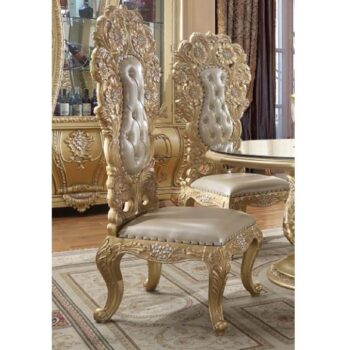 Cabriole Side Chair Set of 2 by ACME