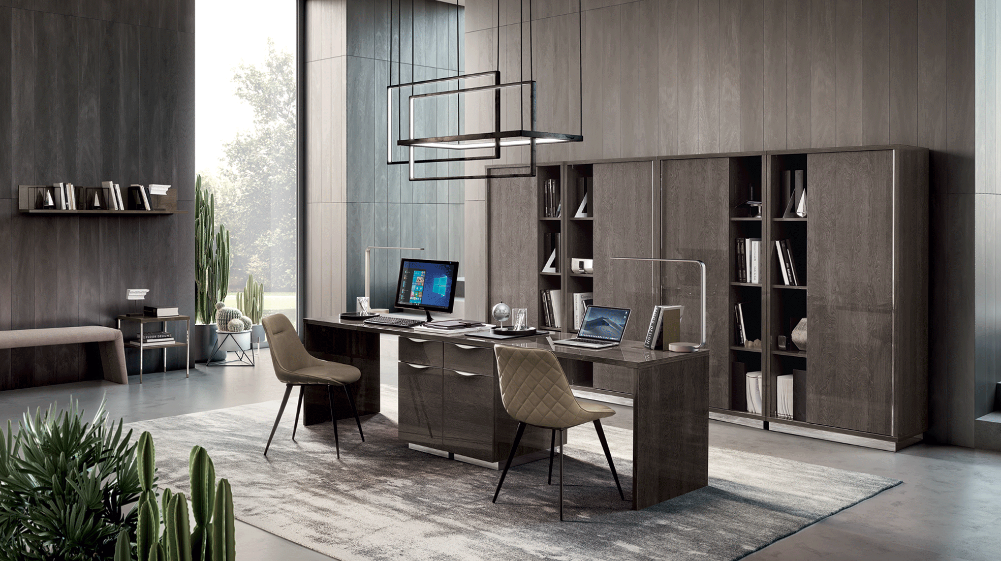 Platinum Office Collection P11167 By Esf Furniture | Mobilia Cleopatra 3 Platinum Office Collection p11167 By ESF Furniture - Image 1