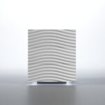 Shiny Wave Bedroom Set White p12666 By ESF Furniture - Image 9