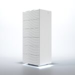 Shiny Wave Bedroom Set White p12666 By ESF Furniture - Image 16