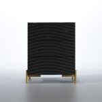 Wave Nightstand Dark grey p12669 By ESF Furniture - Image 3