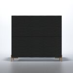 Shiny Wave Bedroom Dark grey Set p12665 By ESF Furniture - Image 12