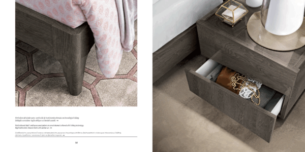 High Gloss Lacquer Tekno Bedroom Set p10183 By ESF Furniture - Image 4