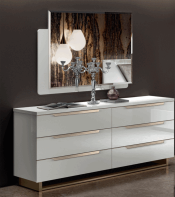 Double Dresser White