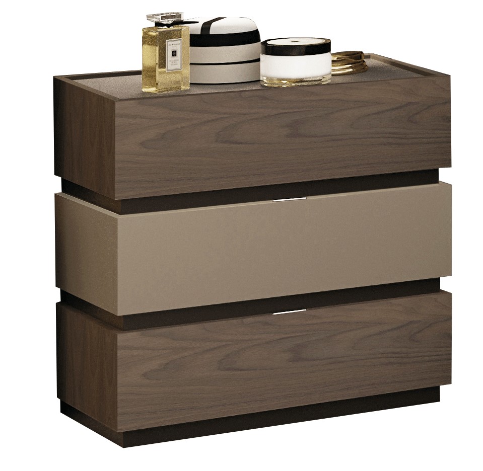 Leo N/S 3 Drawers – Bedroom Nightstands