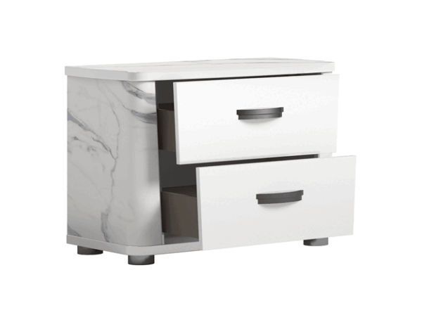 High Gloss Lacquer Anna Status Nightstand i37787 By ESF Furniture - Image 2